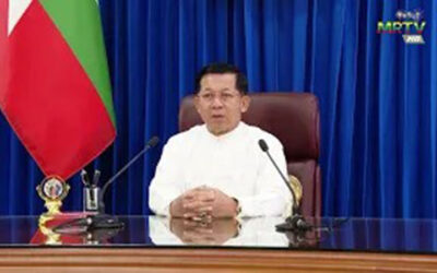 ပြည်ထောင်စုသမ္မတမြန်မာနိုင်ငံတော်အစိုးရ၊ နိုင်ငံတော်စီမံအုပ်ချုပ်ရေးကောင်စီဥက္ကဋ္ဌ၊ နိုင်ငံတော်ဝန်ကြီးချုပ်၊ ဗိုလ်ချုပ်မှူးကြီး သတိုးမဟာသရေစည်သူ၊ သတိုးသီရိသုဓမ္မ မင်းအောင်လှိုင်၏ ၂၀၂၄ ခုနှစ်၊ နှစ်သစ်ကူးနှုတ်ခွန်းဆက်စကား