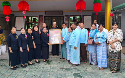 ရှမ်းပြည်နယ် တောင်ကြီးမြို့ပေါ်ရှိ ဖော်ဟွေ့ ဘုရားကျောင်း ဖွင့်ပွဲ အခမ်းသို့ ပြည်ထောင်စုသမ္မတမြန်မာနိုင်ငံတော်ဘာသာပေါင်းစုံချစ်ကြည်ညီညွတ်ရေးအဖွဲ့ တက်ရောက်